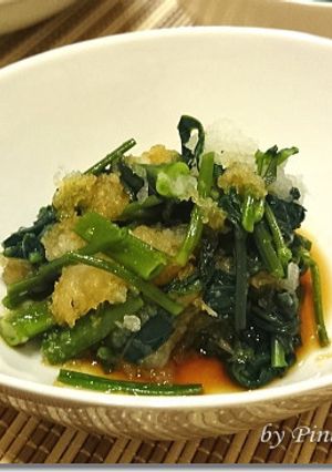 エンサイ(空芯菜)のおろしあえ-レシピのメイン写真