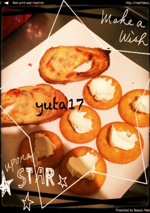 クリームチーズリッツ-レシピのメイン写真