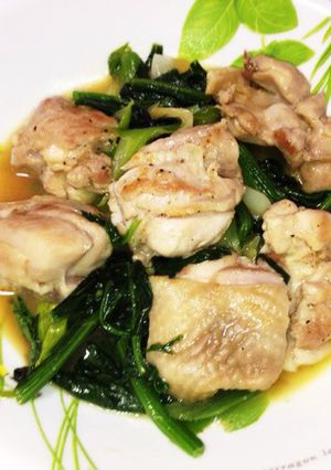鶏モモ肉の酒蒸し-レシピのメイン写真