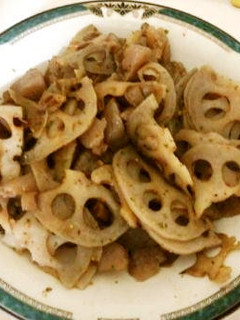 れんこんとこんにゃくのピリ辛炒め-レシピのメイン写真