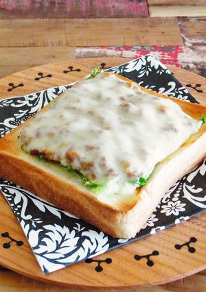 ☘ミートソースチーズトースト☘-レシピのメイン写真