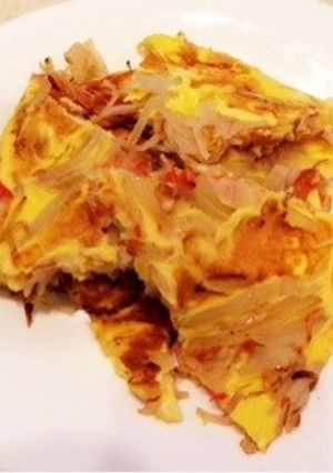 カニ玉焼き-レシピのメイン写真