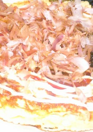 チヂミ風、お好み焼き-レシピのメイン写真