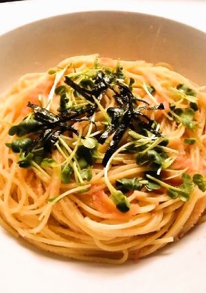☺簡単♪たらこスパゲティ（明太子でも）☺-レシピのメイン写真