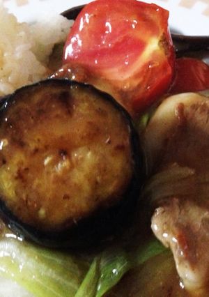 豚肉と夏野菜のあんかけ-レシピのメイン写真