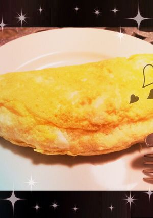 卵一つでフワフワオムレツ-レシピのメイン写真