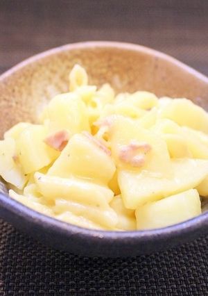 簡単♪カルボナーラのマカロニポテトサラダ-レシピのメイン写真