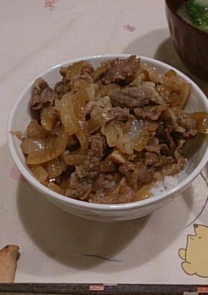簡単！子供パクパク、あまから牛丼-レシピのメイン写真