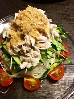 バンバンジーそうめん-レシピのメイン写真