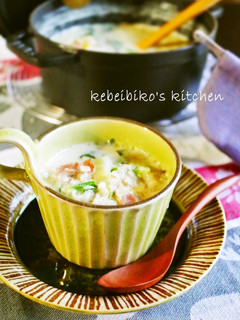 押麦でお腹スッキリ*白菜のミルクスープ-レシピのメイン写真