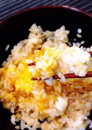 ☺︎たまごかけごはん☺︎私の食べ方-レシピのメイン写真