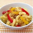 マカロニのツナカレー炒め