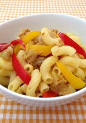 マカロニのツナカレー炒め-レシピのメイン写真