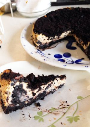 ☆オレオでクッキークリームチーズケーキ☆-レシピのメイン写真