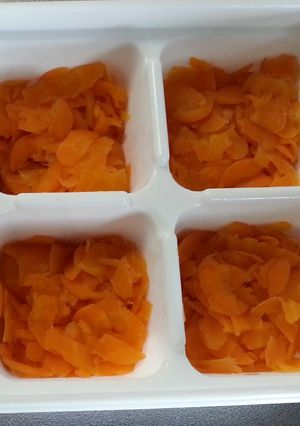 離乳食中期★レンジで★人参-レシピのメイン写真