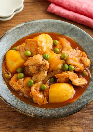 めんつゆ×ケチャップで♪トマト鶏じゃが-レシピのメイン写真