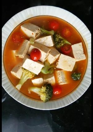 夏に美味しいチリ豆腐-レシピのメイン写真