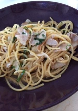 シソと豚バラ肉のうまうまパスタ-レシピのメイン写真