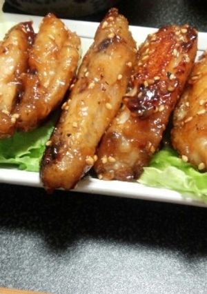 手羽中甘辛揚げ-レシピのメイン写真