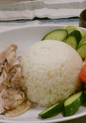 炊飯器で簡単！カオマンガイ-レシピのメイン写真