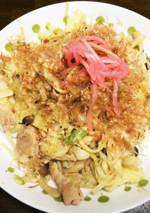 焼きうどん 糖質ゼロ麺-レシピのメイン写真