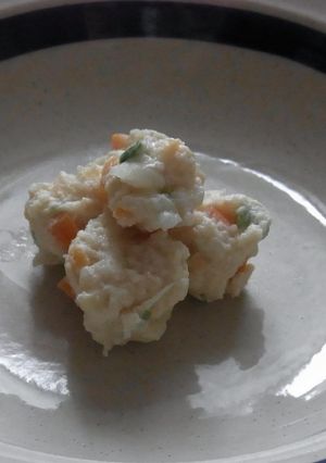 9か月からの離乳食～鶏だんご-レシピのメイン写真