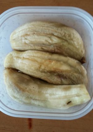 ナス丸焼き面白いくらい剥ける-レシピのメイン写真