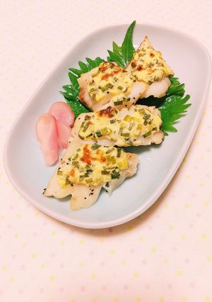 〖簡単ヘルシー♩鱈の葱マヨ焼き〗-レシピのメイン写真