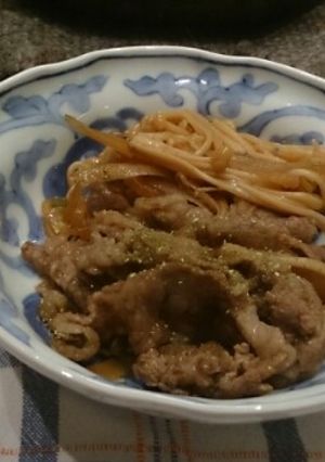 我が家の韓国風牛肉のすき煮-レシピのメイン写真