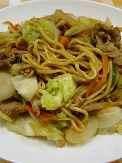 ★ソース付きの生タイプ麺で*焼きそば*♪-レシピのメイン写真