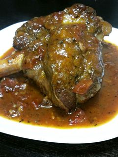 ラムスネ肉のトマト煮-レシピのメイン写真