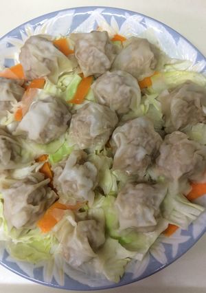 簡単！レンジで包まないシュウマイ-レシピのメイン写真