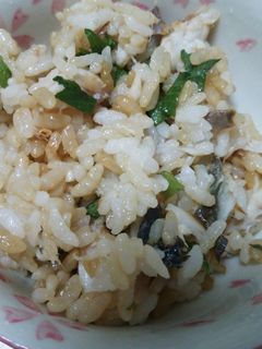 簡単★おいしい あじ(鯵)ごはん-レシピのメイン写真