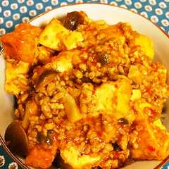 รูปของ 豆腐で作るより簡単！マーボー厚揚げ