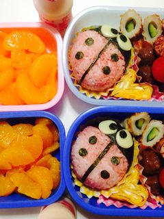 キャラ弁☆てんとう虫-レシピのメイン写真