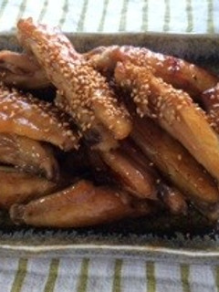 また食べたくなる手羽中の甘辛味-レシピのメイン写真