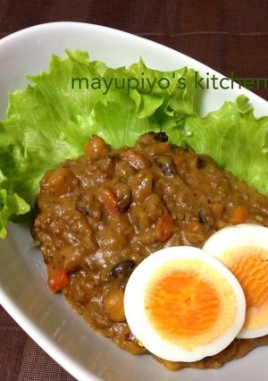 フライパンで簡単♪スパイシーキーマカレー-レシピのメイン写真