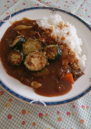 カレーライスwithズッキーニ-レシピのメイン写真