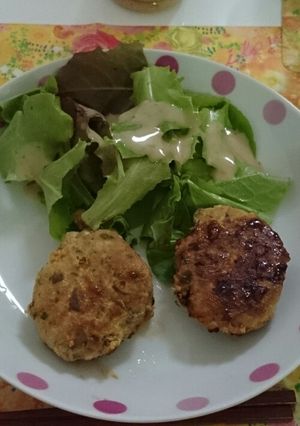 イワシの味噌ハンバーグ-レシピのメイン写真