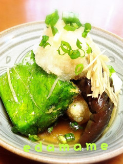 レンジで水切り!大葉香る簡単揚げ出し豆腐-レシピのメイン写真