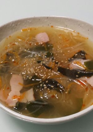 春雨風大根麺スープ-レシピのメイン写真