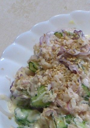 手作り野菜でツナサラダ-レシピのメイン写真