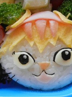 キャラ弁☆ポコポッテイトのミーニャ-レシピのメイン写真