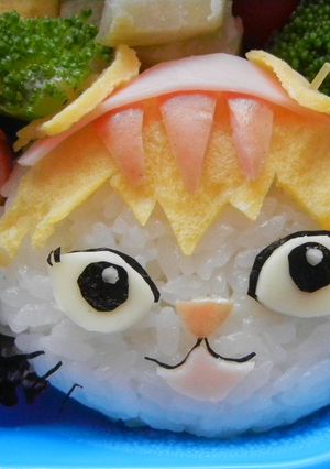 キャラ弁☆ポコポッテイトのミーニャ-レシピのメイン写真