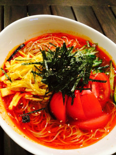 ピリ辛そうめん-レシピのメイン写真