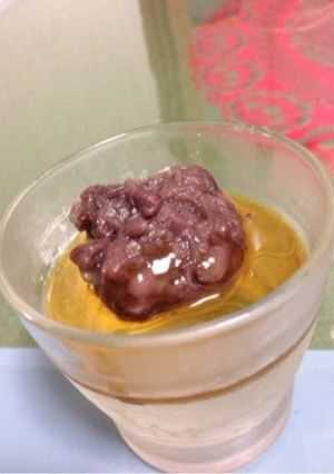 アガーで水ゼリー☆なんちゃってあんみつ風-レシピのメイン写真