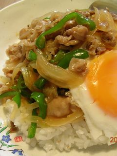 豚バラ炒めて♪簡単どんぶり-レシピのメイン写真