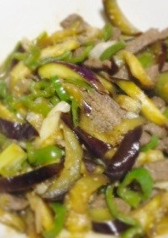 簡単！牛肉と野菜のオイスターソース炒め-レシピのメイン写真