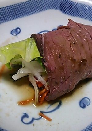 おいし～い☆ローストビーフサラダ-レシピのメイン写真