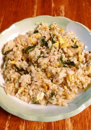 残りご飯でさっぱり梅しそチャーハン-レシピのメイン写真